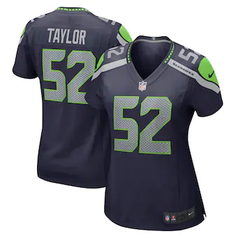 womens nike darrell taylor college navy seattle seahawks ga